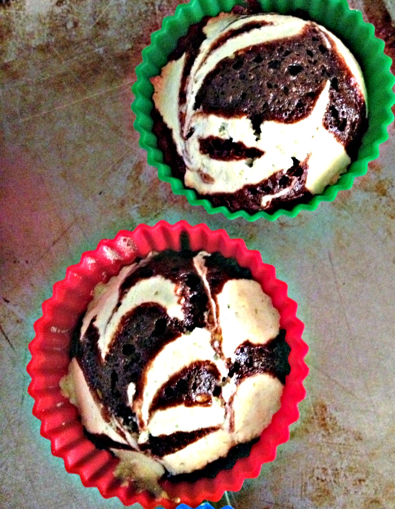 zebra cheesecake brownie bites