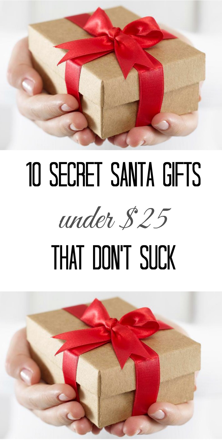 secret santa gifts under $25