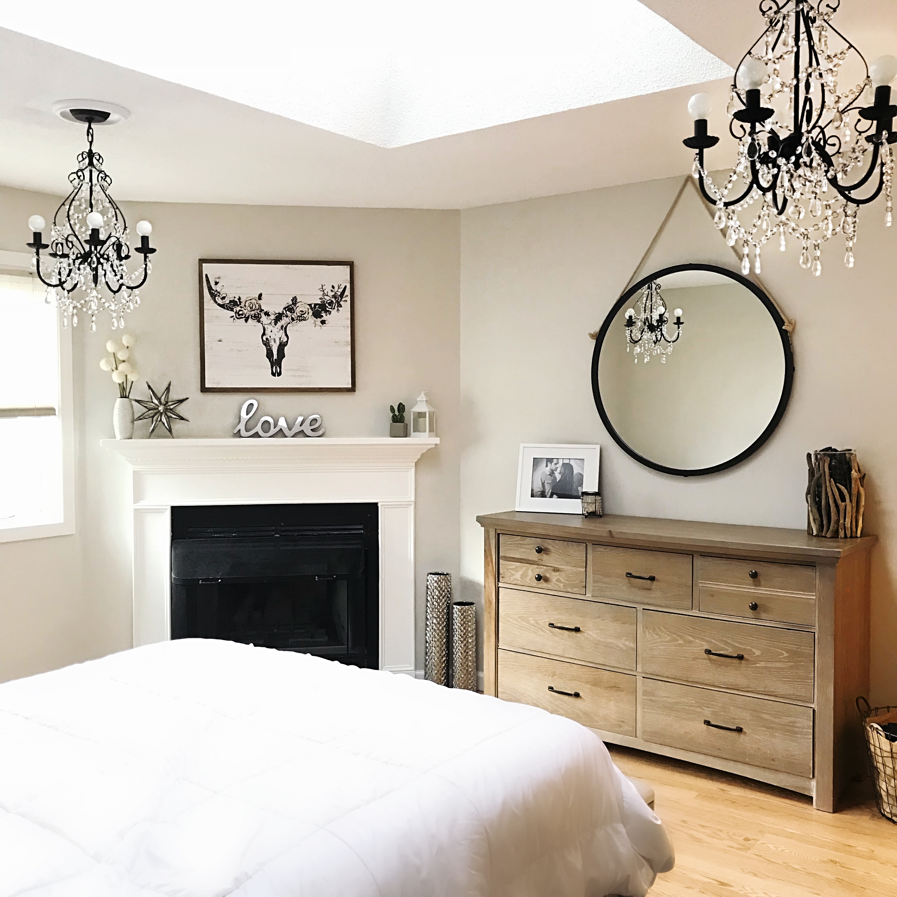 Rustic Glam Bedroom Inspiration